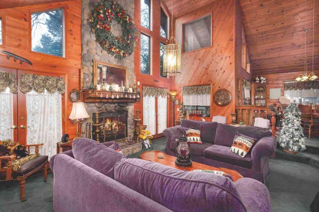 Lakeview 3-Story Winter Home Crestline Dış mekan fotoğraf