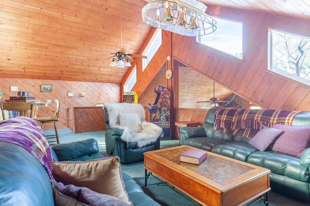 Lakeview 3-Story Winter Home Crestline Dış mekan fotoğraf